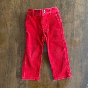 Ralph Lauren Red Cords